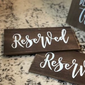 Wedding Signs